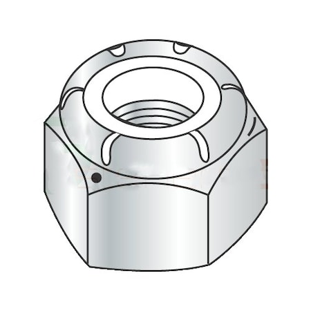 Nylon Insert Lock Nut, 3/8-24, Steel, Grade 5, Zinc Plated, 1500 PK